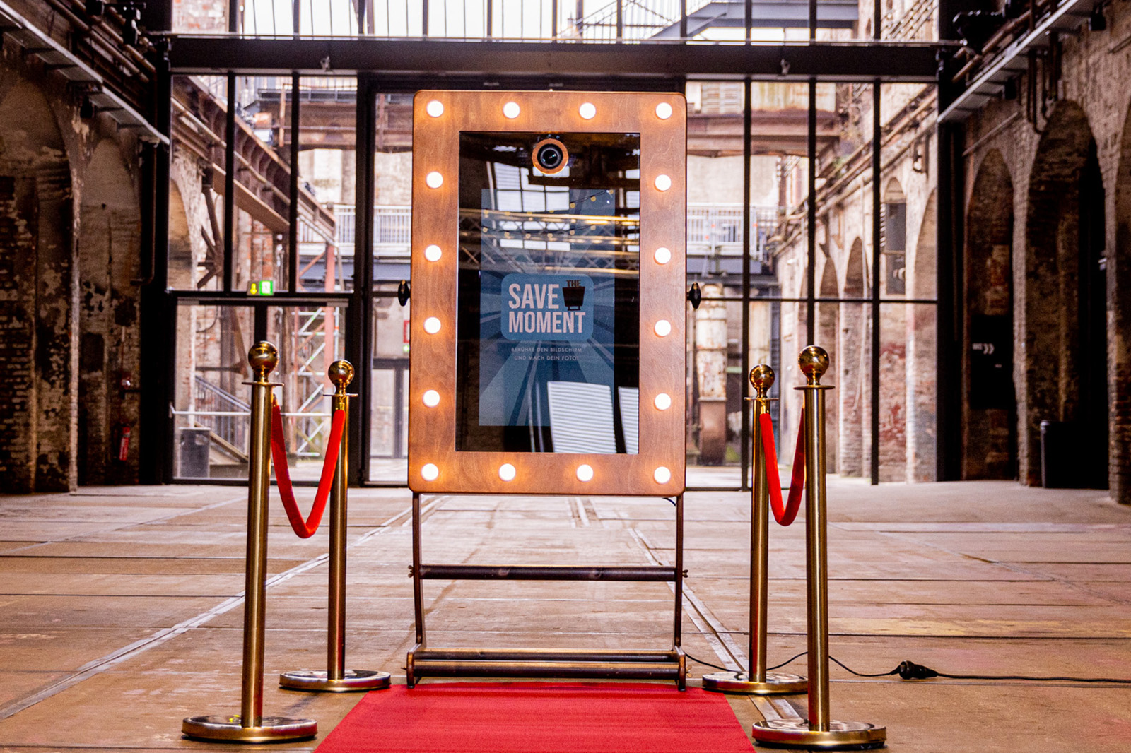 Vintage Fotobox im Einsatz